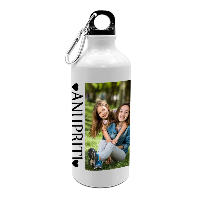 Personalised Photo with Name Sipper Bottle