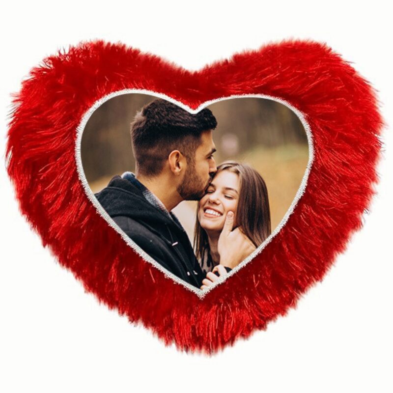 Heart Shape Photo Cushion |Pillow