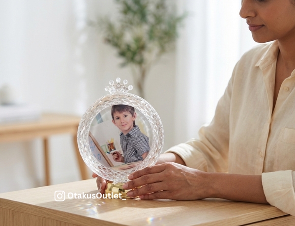 Round Crystal King Photo frame - Image 6